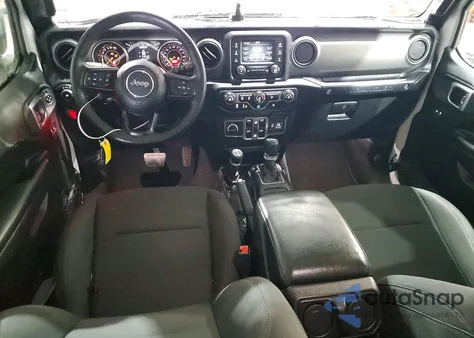 2018 Jeep Wrangler Unlimited Sport из США, поврежденный, VIN 1C4HJXDG5JW121721